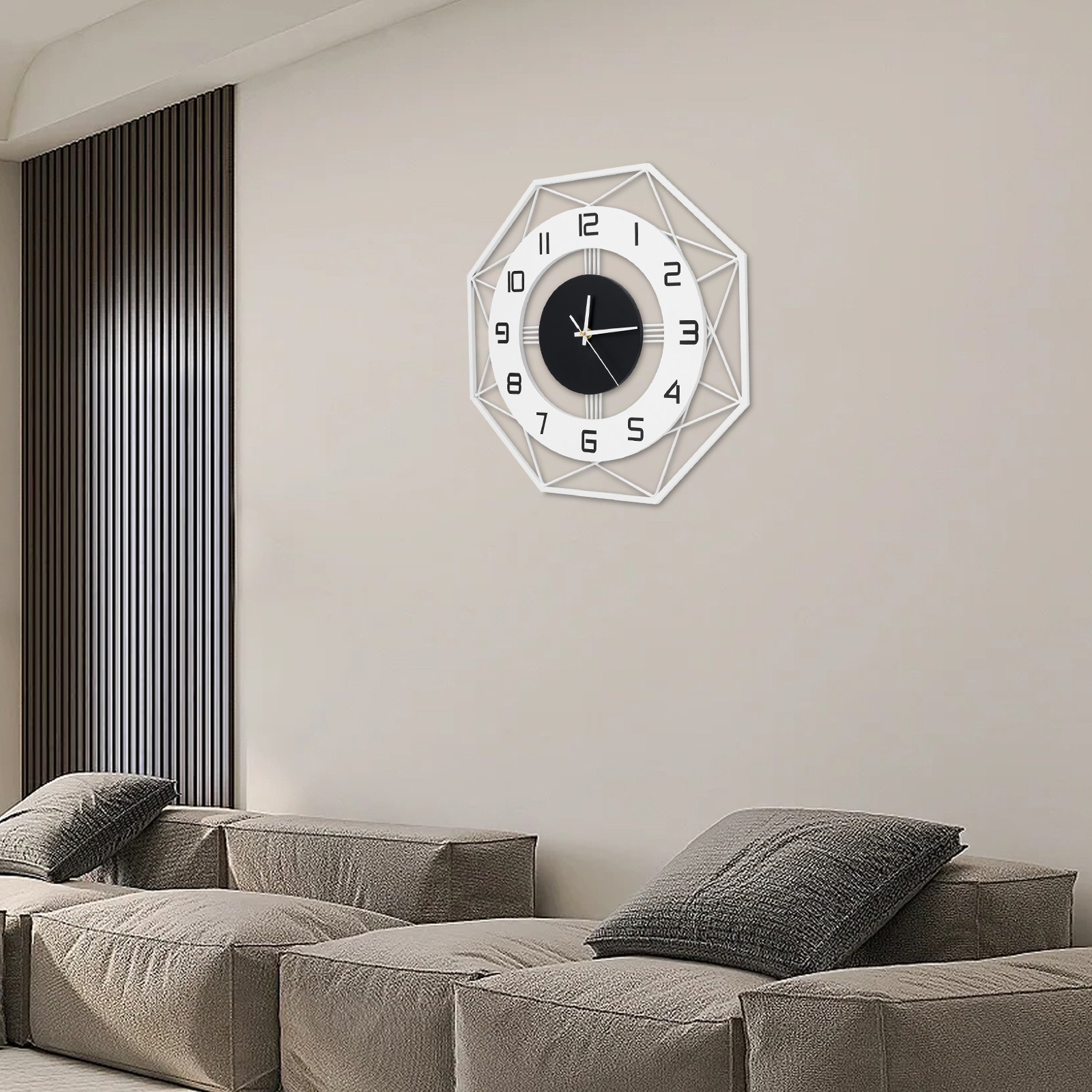 Modern Wall Clock Decorative Indoor Wall Clock, Wall Mounted Clock for Home?