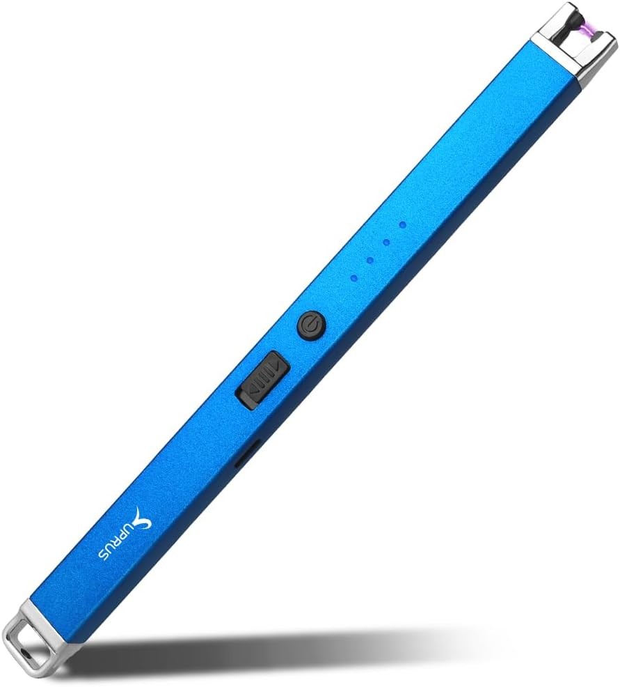 UPRUS Electric Arc Lighter Windproof Flameless USB Rechargeable with Safety Lock