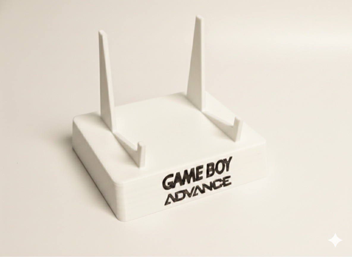 Nintendo Game Boy Advanced GBA Console Holder Display Stand Dock Mount Game Room