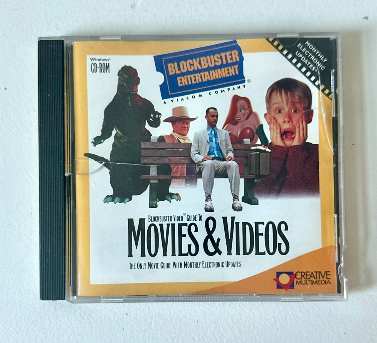 Vintage 1995 Blockbuster Video Guide To Movies & Videos CD-ROM Windows Complete