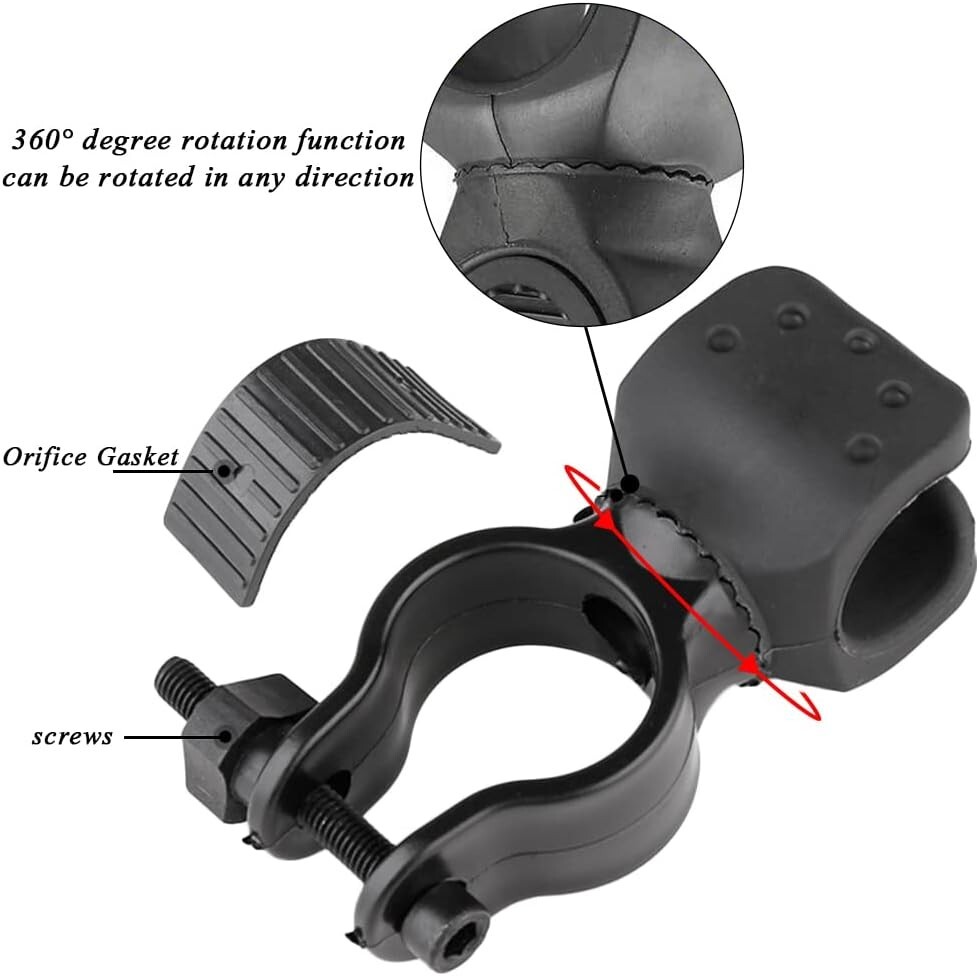 Mobility Aid Stick Bracket - 360° Rotatable Holder for Canes, Crutches, Walkers