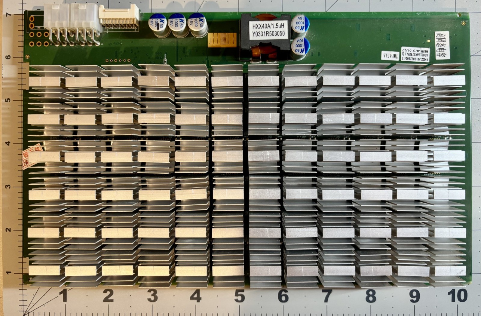Bitmain Antminer L3+ Hashboard Scrypt Tested 24 hours