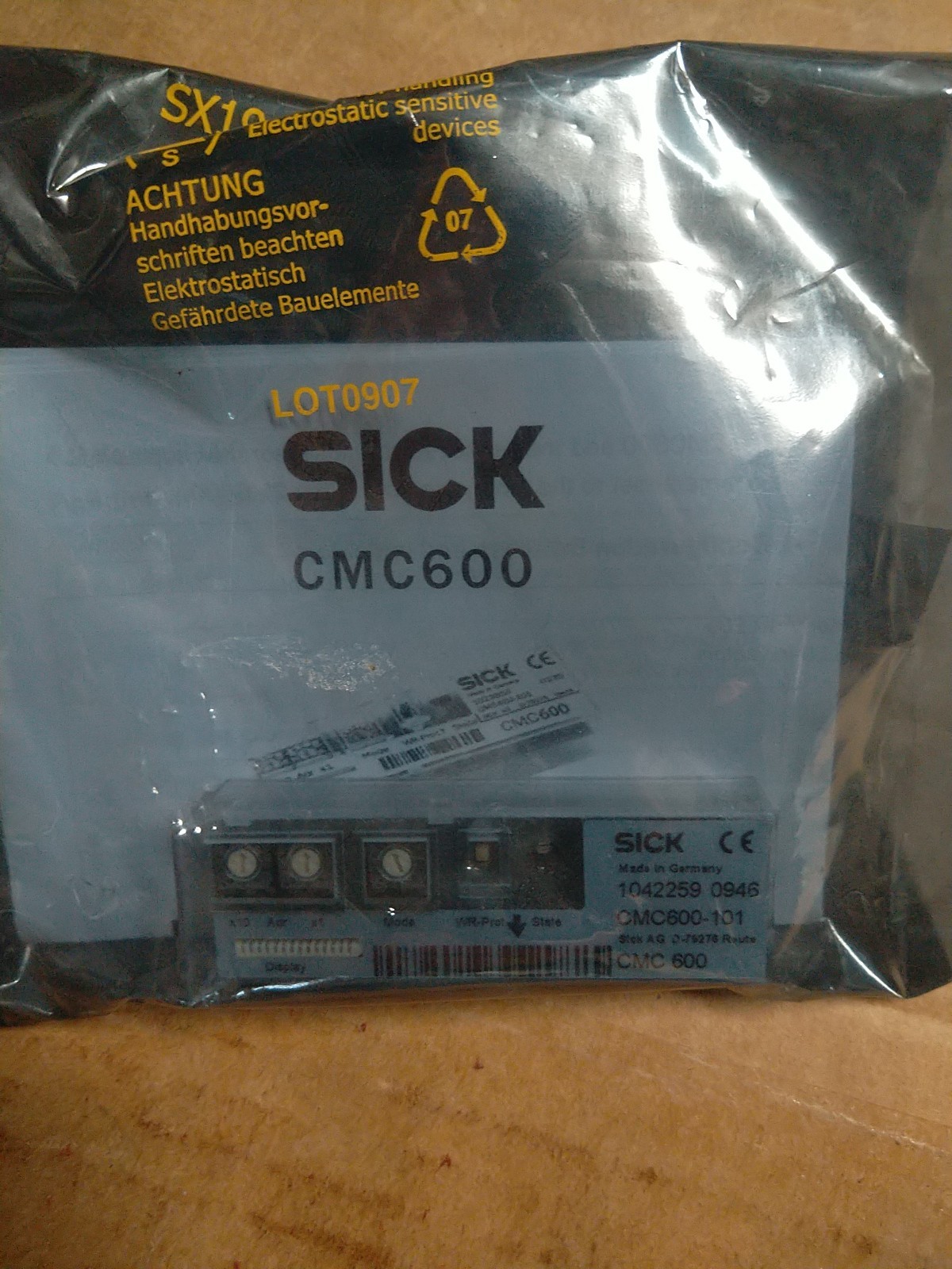Sick CMC600-101 Parameter Memeory