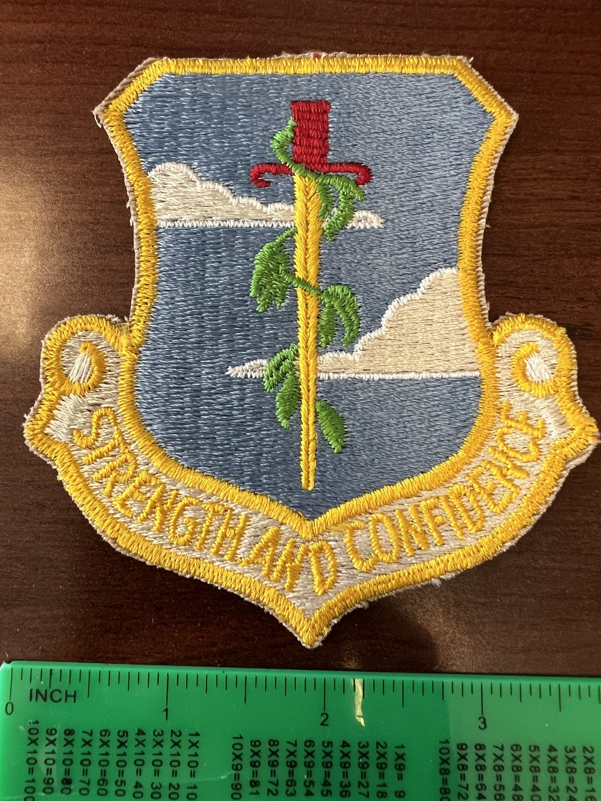 US Air Force 380th Expeditionary Maint Group Patch Bomb Wing Strength Confidence