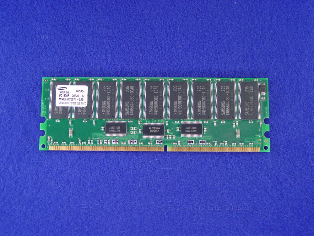 Dell 501JU 512mb PC1600 Server Memory Dimm 4z
