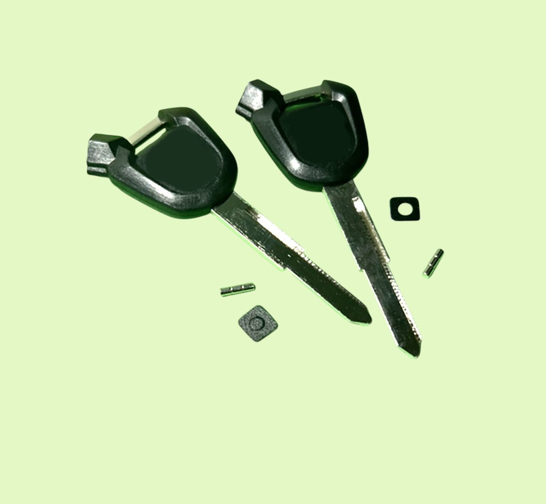 2X Blank Key Uncut ignition Fits Honda Forza NSS 300 2014 14 2015 15 16 - on