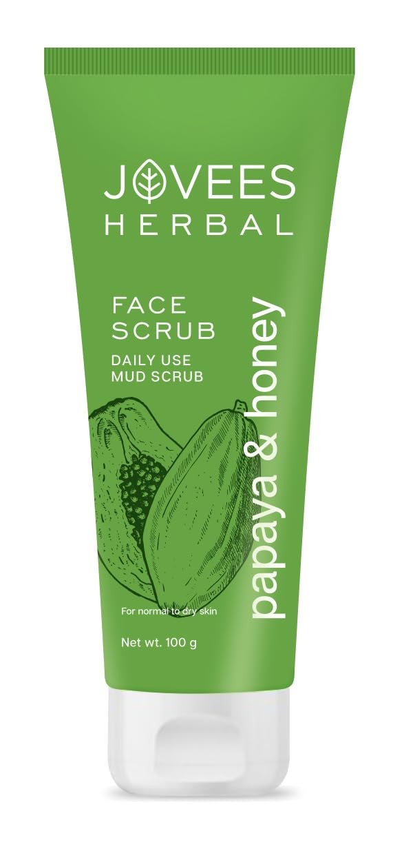 Jovees Facial Scrub Papaya and Honey 100gm.