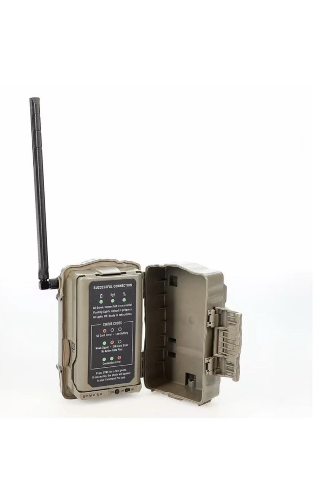 Trail Camera Stealth 2 Pk Sonix Pro 36 MP Cellular Dual Sim 80 ft. Range 32GB SD