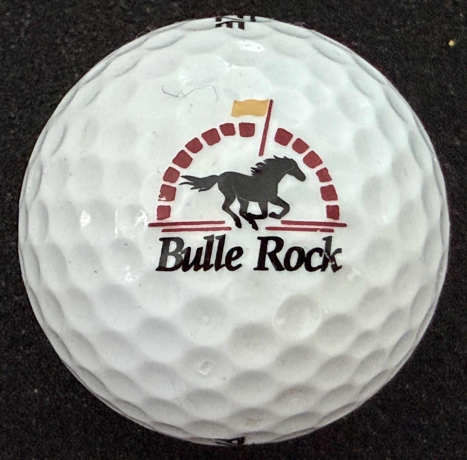 Bulle Rock Golf Course  LOGO Golf Ball - Havre de Grace, Maryland.