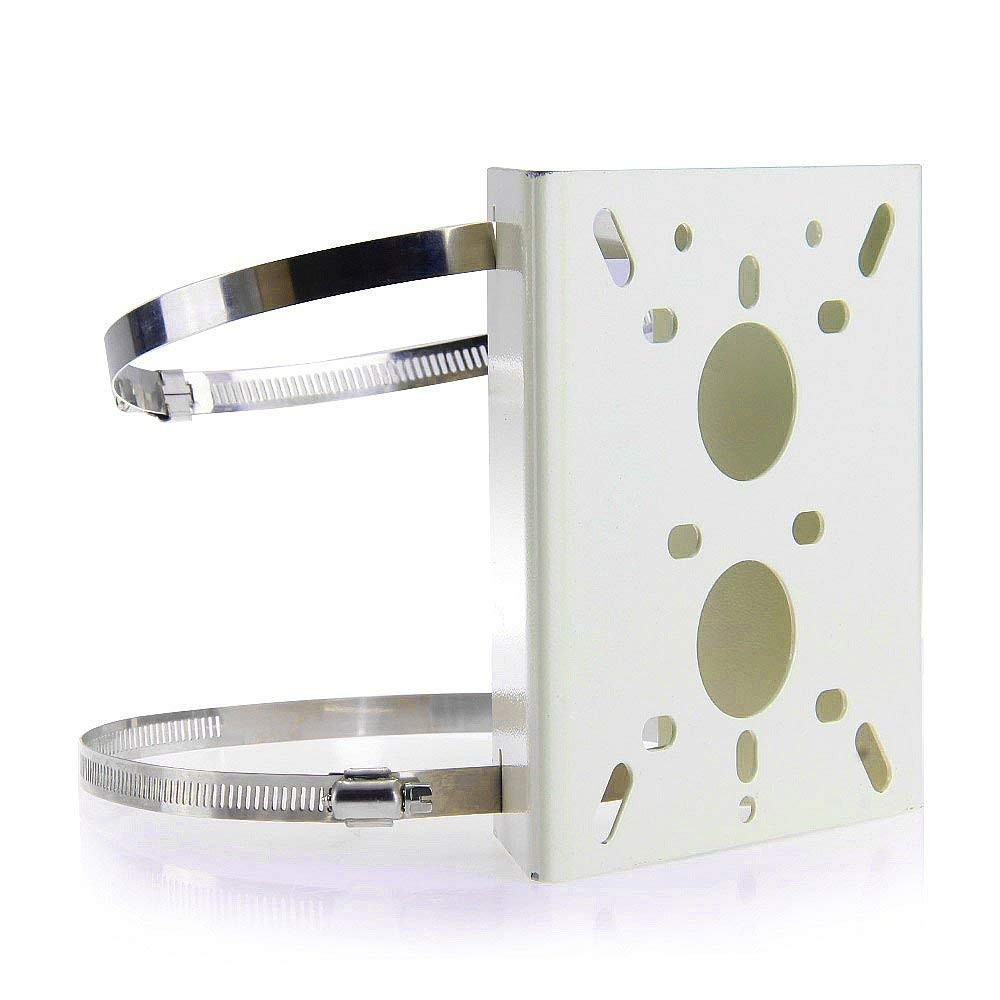 Universal Vertical Pole Mount Adapter Bracket for CCTV Security Camera PTZ Dome