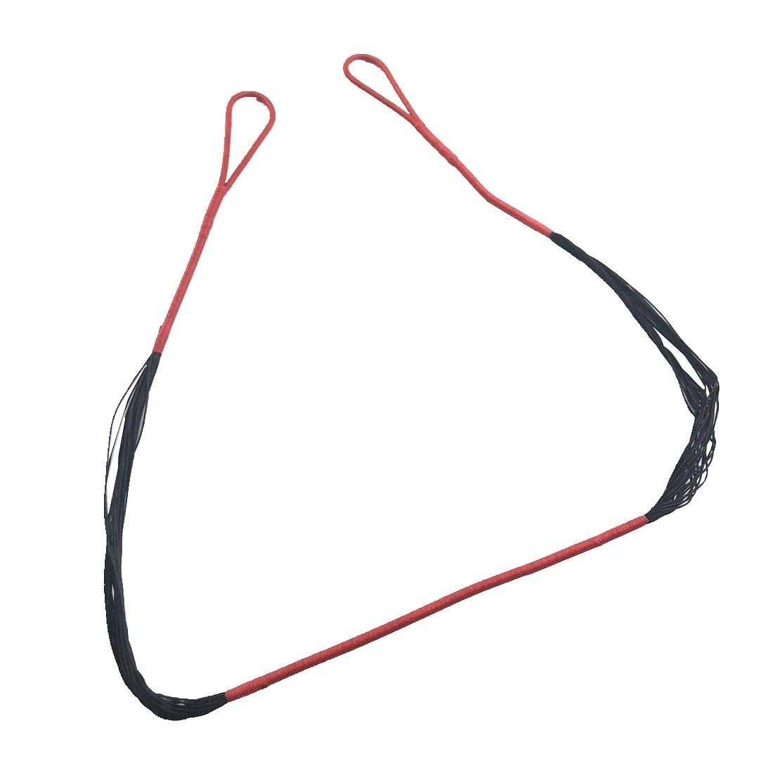JJZS Replacement Crossbow String 26.5 inch Bow for CRS-004C Black&Red
