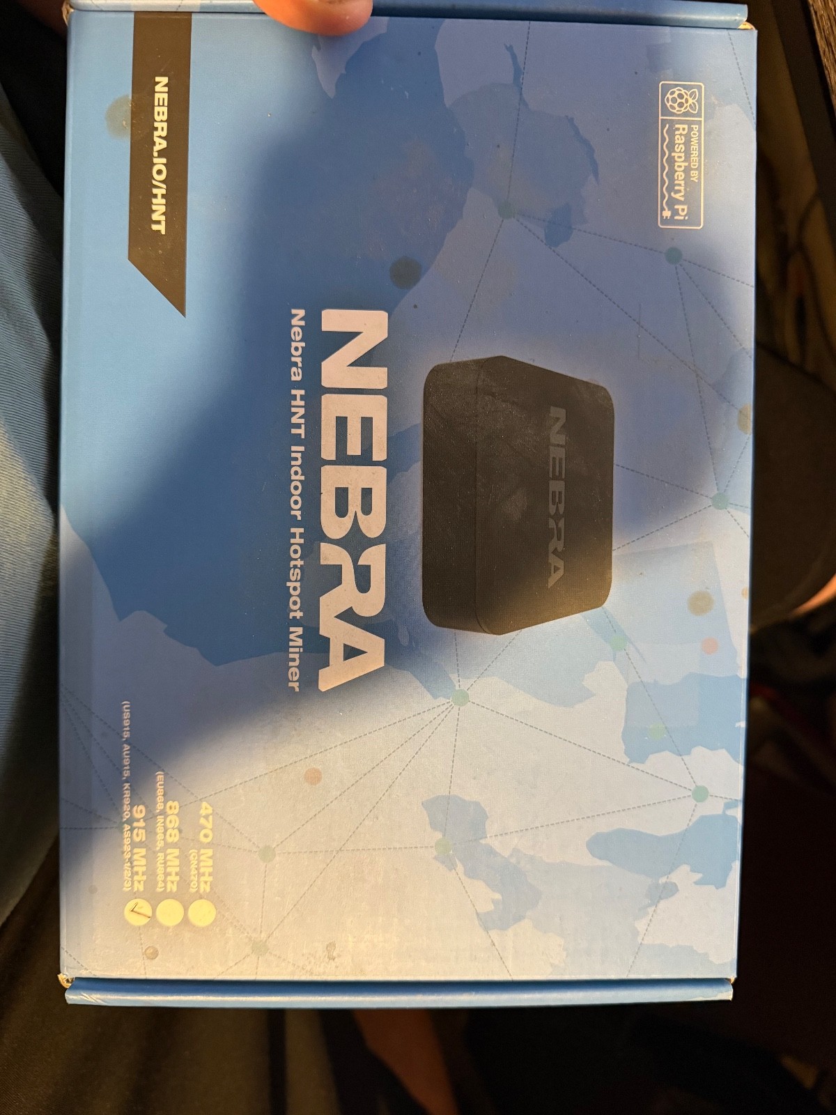 Nebra IOT/HNT Miner used. Need to relink wallet
