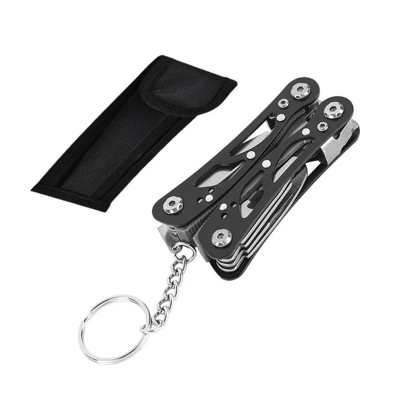14-in-1 MINI Multitool Pliers Rugged & Practical Portable Pocket Camping Tools