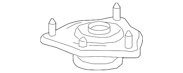 Genuine Acura Strut Mount 51670-TJB-A01
