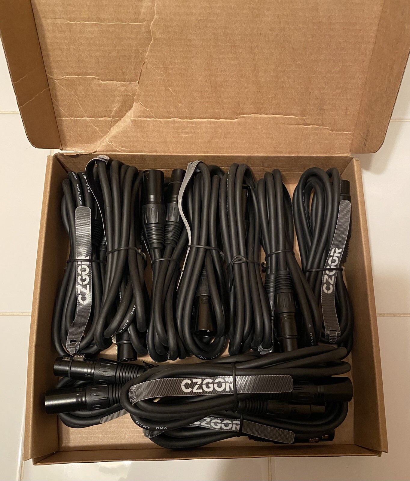 CZGOR Flexible Output 10pc DMX Cables GZHY 300 300V