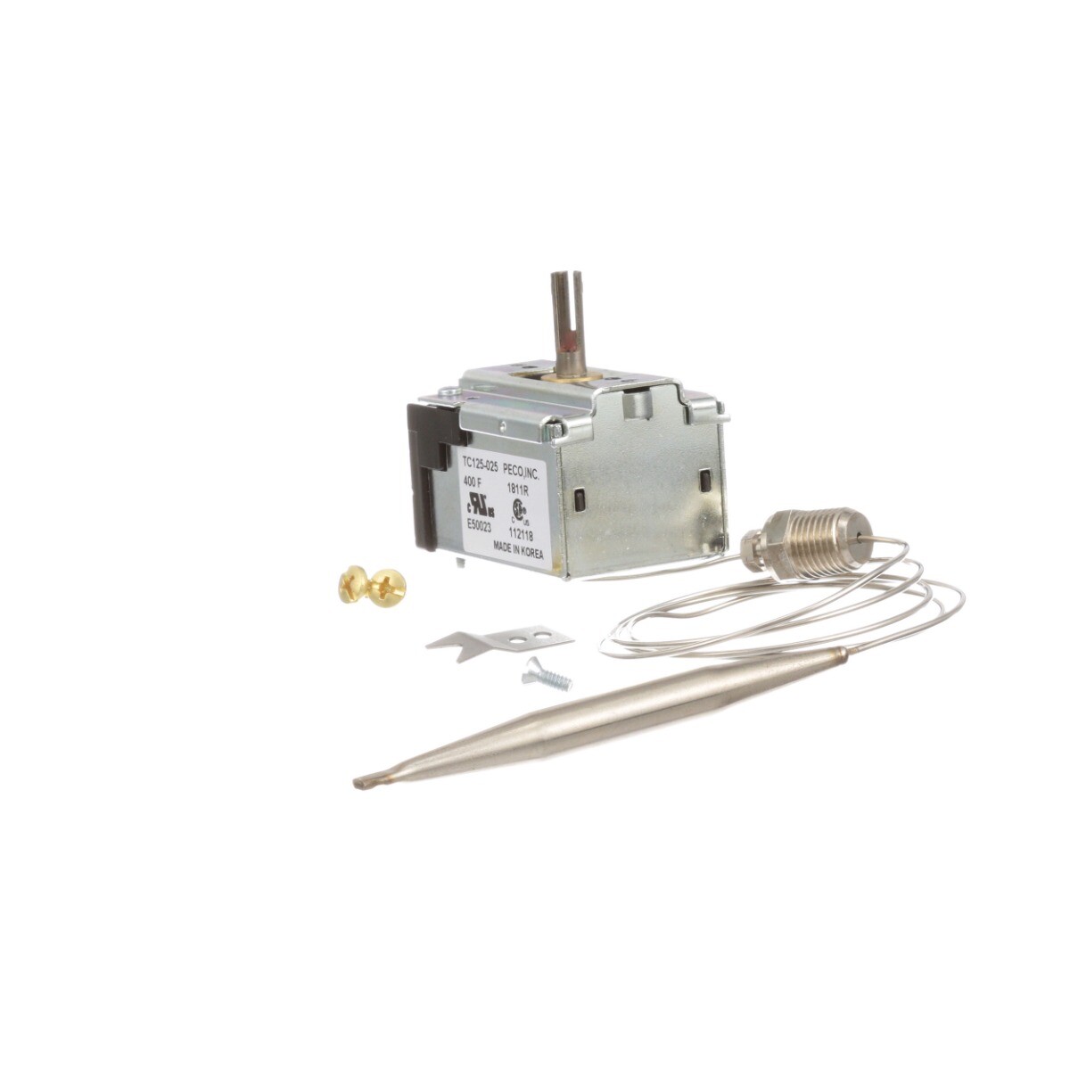 Thermostat TC125, 3/8 X 3-1/2, 36 for Garland - Part# 227141