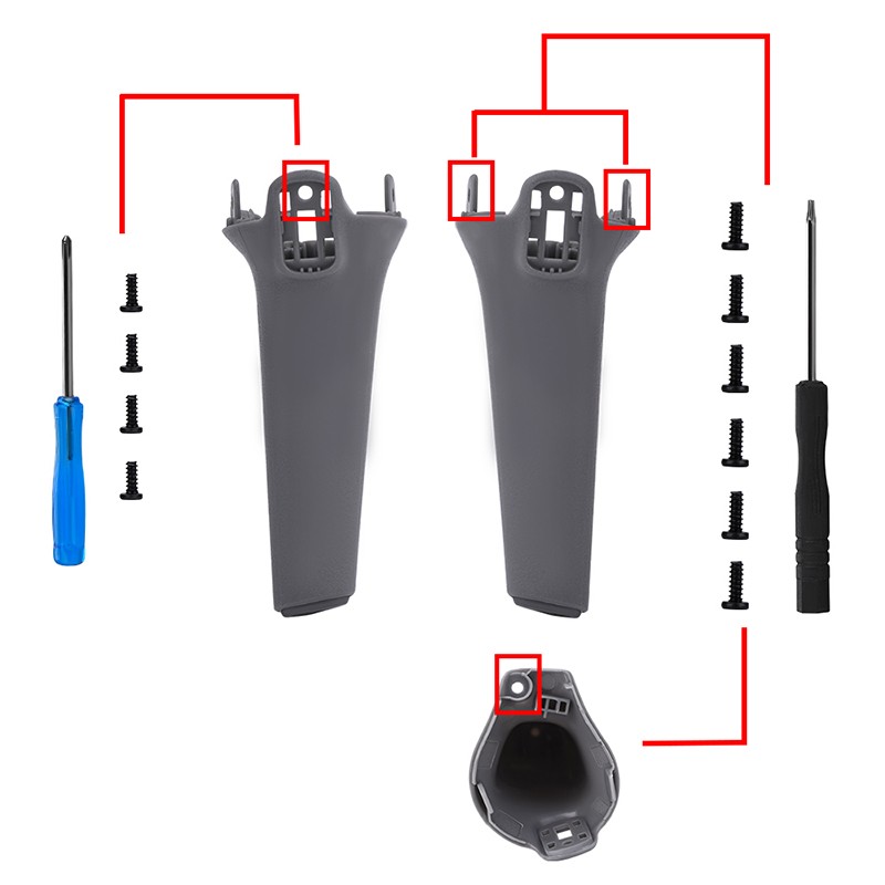 Drone Front Left/Right Replacement Kickstand Landing Gear for DJI AIR 3