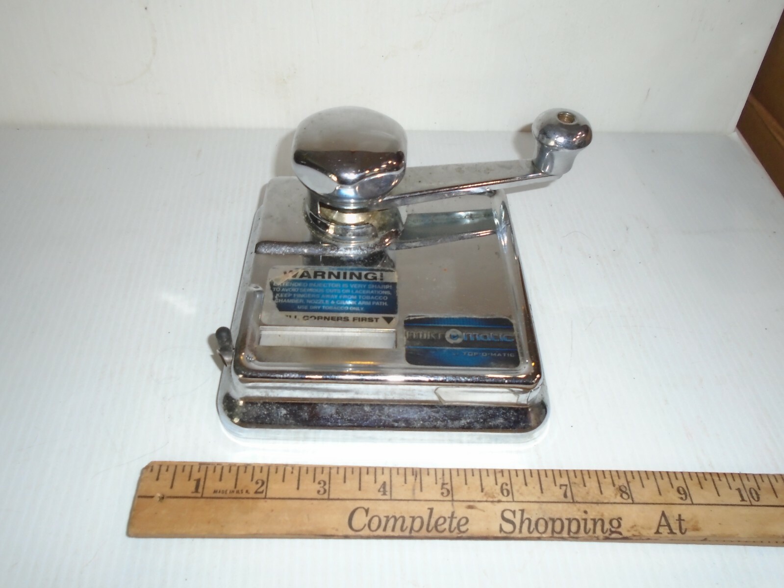 Cigarette Maker Rolling Making Tobacco Injector Machine