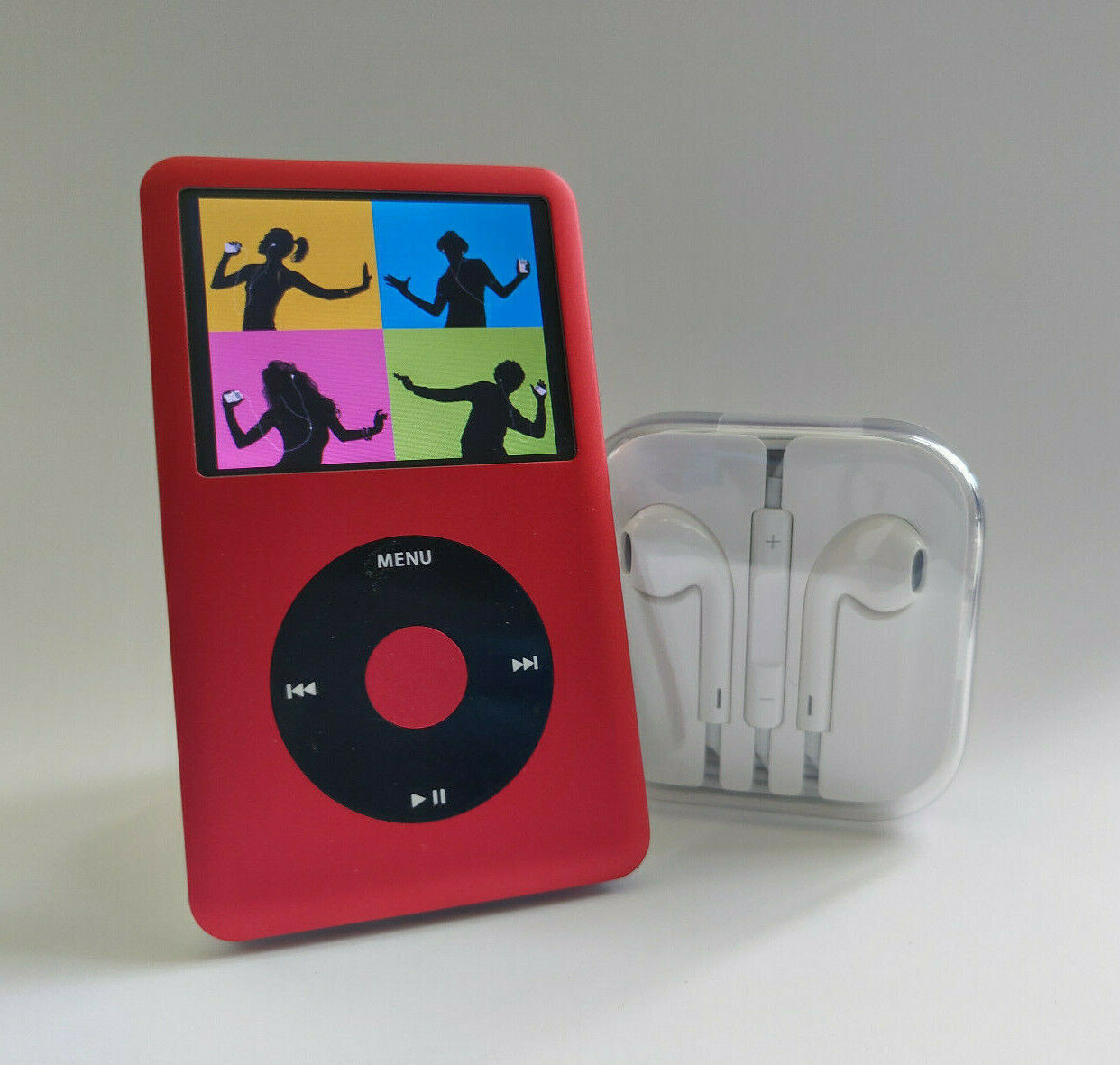 NEW Apple iPod classic 7th Generation Red & Black (1TB) MP3 - With New Box
