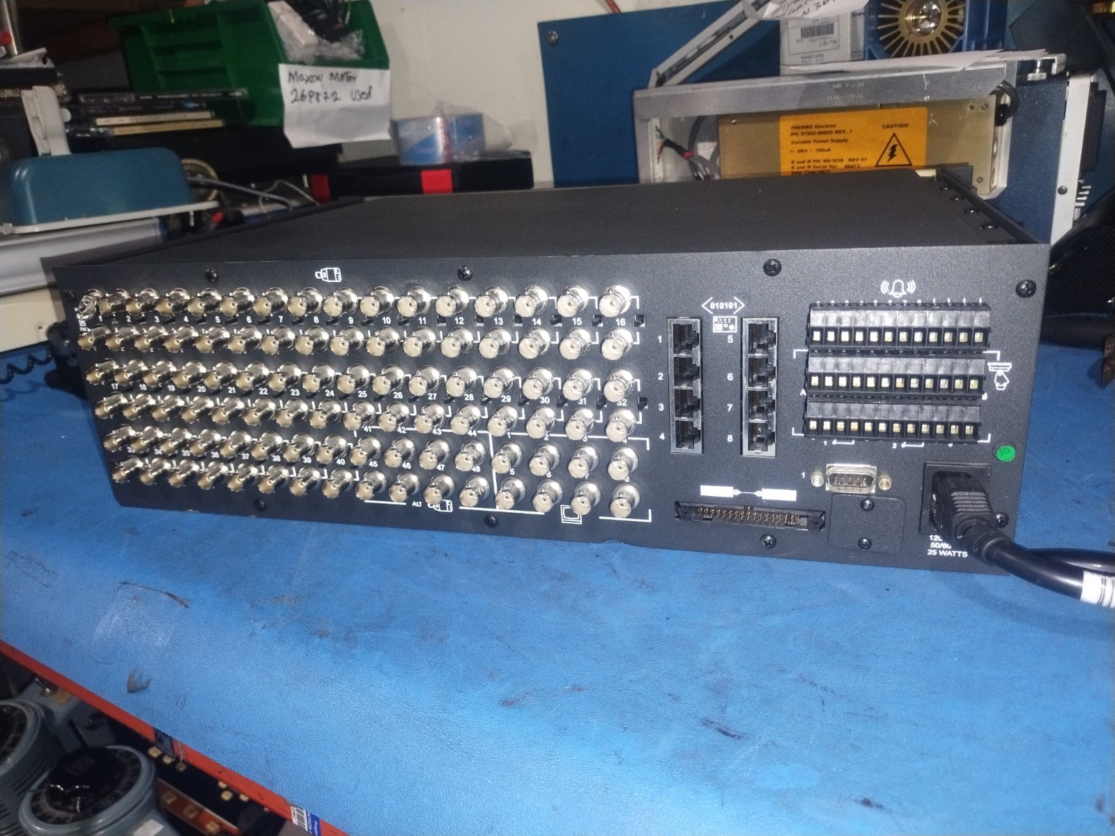 Pelco System 6800 CM6800 Matrix Switcher Controller 48X8 BNC CCTV
