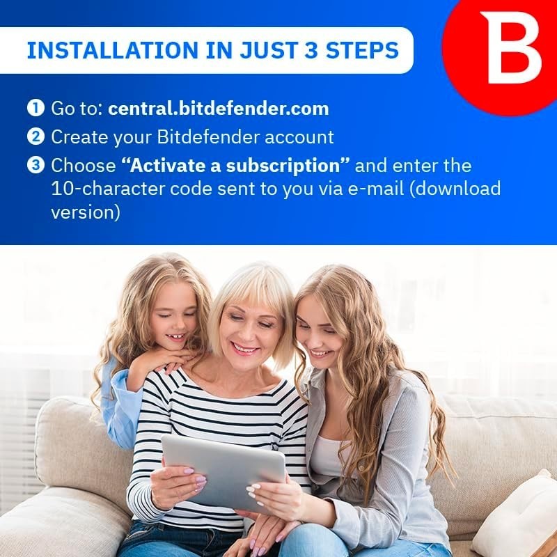 Bitdefender Total Security 2026 - 10 Devices / 2 Years. USA Only . Fast Delivery