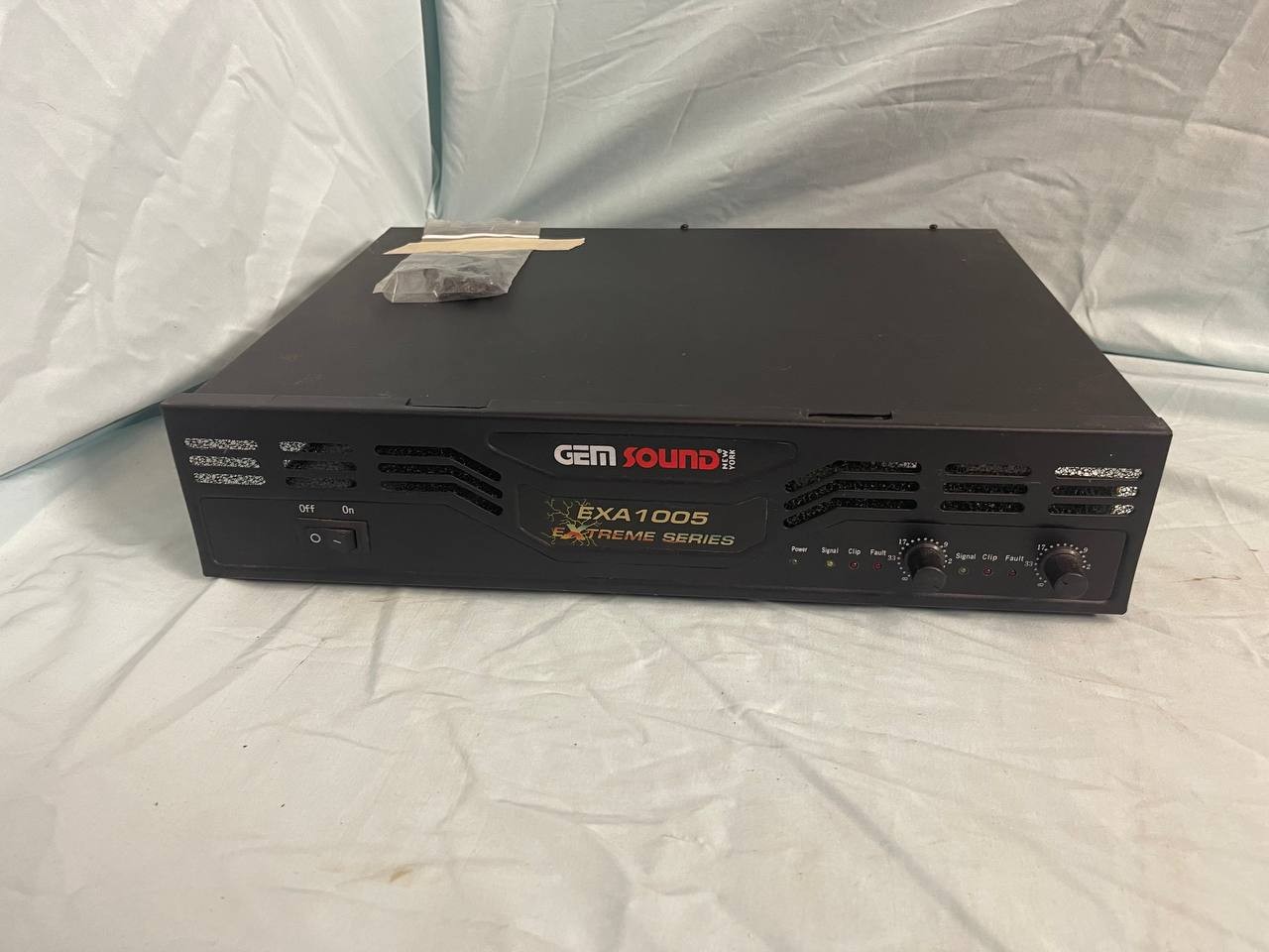 Gem Sound EXA1005 Extreme Series Power Amplifier Untested RE