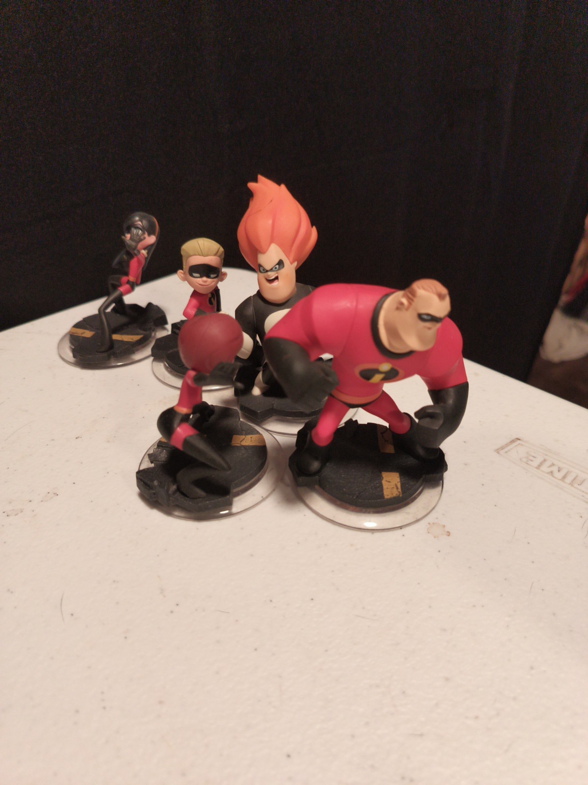 Disney Infinity Incredibles Collectible Set of Five Character Figures