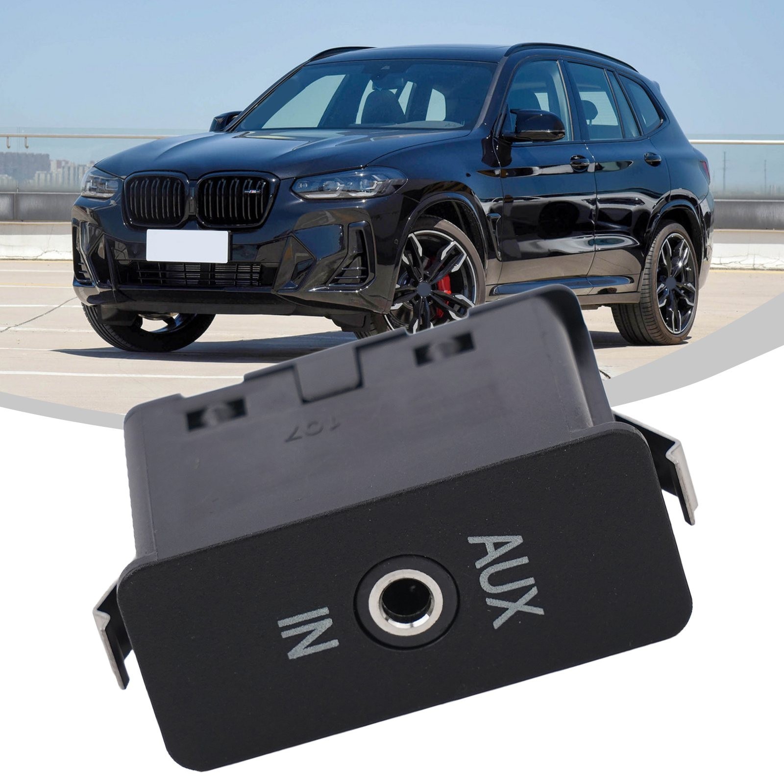 Quick and Easy to Use Audio Socket for BMW E60 E61 E81 E87 E90 X3 X5 SERIES
