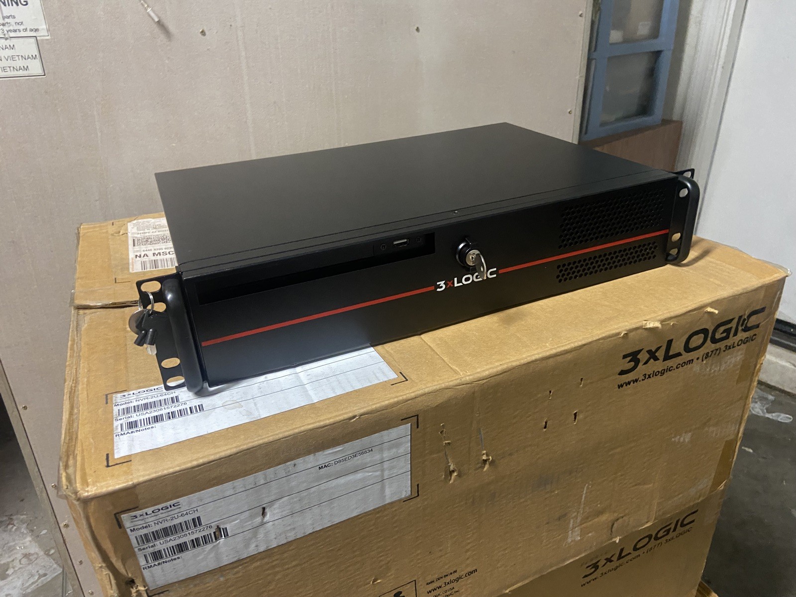 3XLOGIC NVR-2U-64CH Network Video Recorder