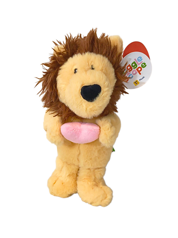 : Giggle Scape Target Lion Heart Plush Beanbag Stuffed Toy 9.5"