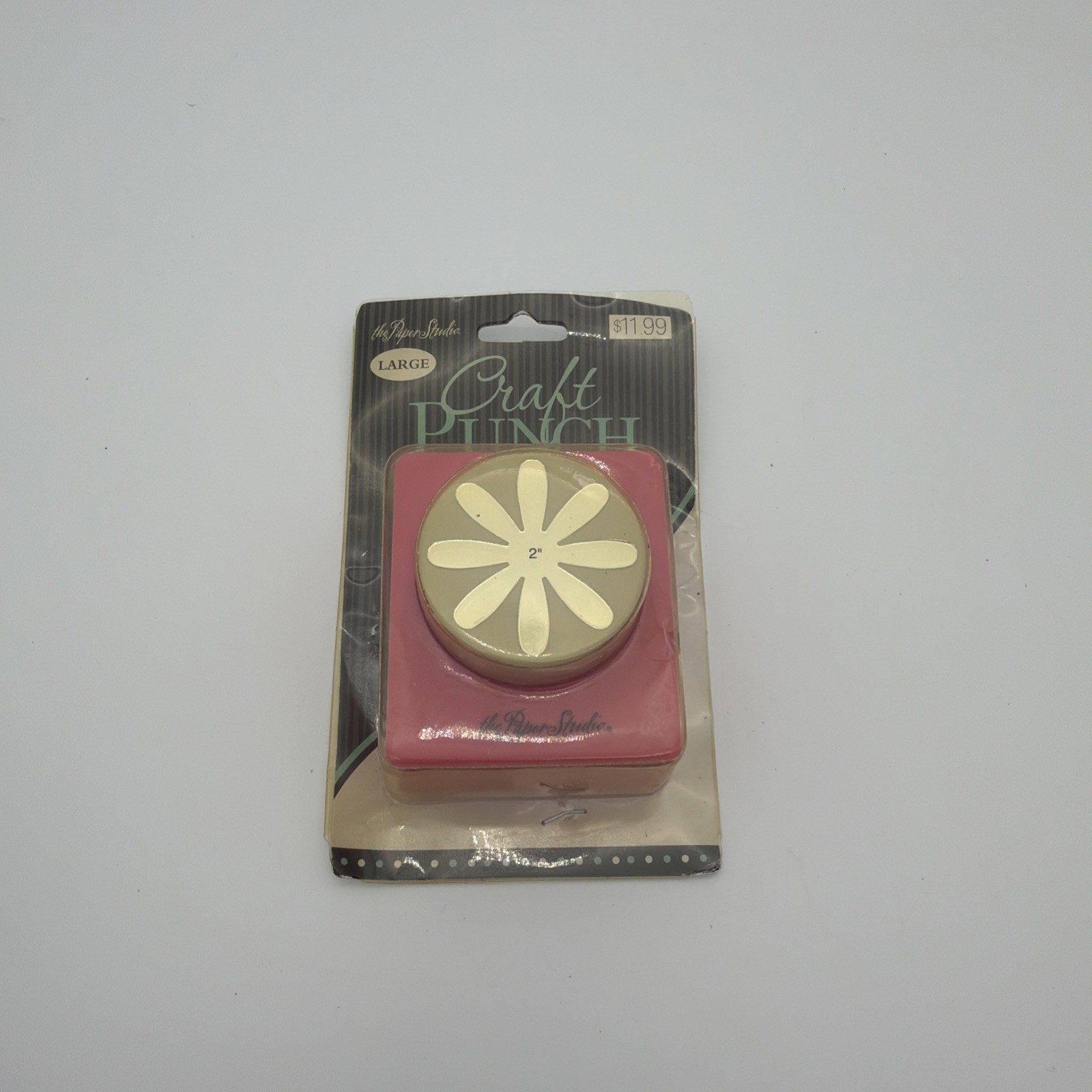 New The Paper Studio Paper Punch Large Stacking Daisy Flower Craft  2”