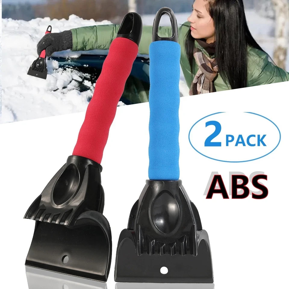 2× Remover Ice Scraper Cleaner Snow Clean For Windshield Car Shovel Tool Frost
