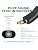 6-Pack 12 inch Flat Guitar Patch Cables Pedal Cable | Low Profile 1/4" TS Right
