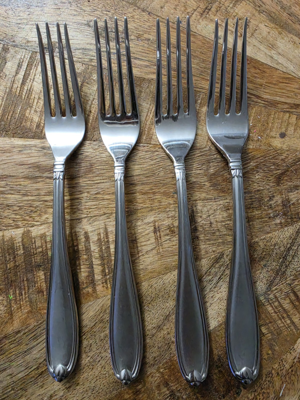 VTG Princess House Barrington Lot of 4 Dinner Forks 8.25" Stainless Replacements