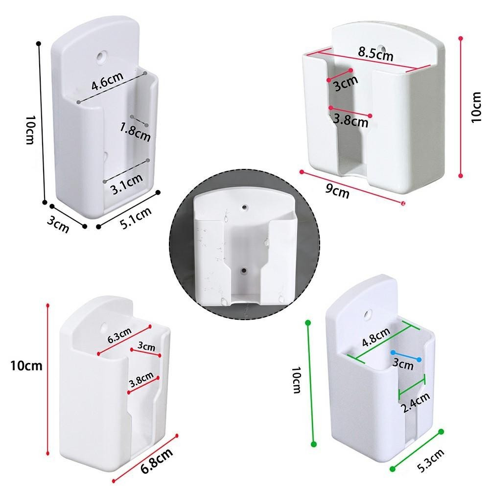 Air Conditioner Remote Control Holder Wall Mounted Storage Box Bracket