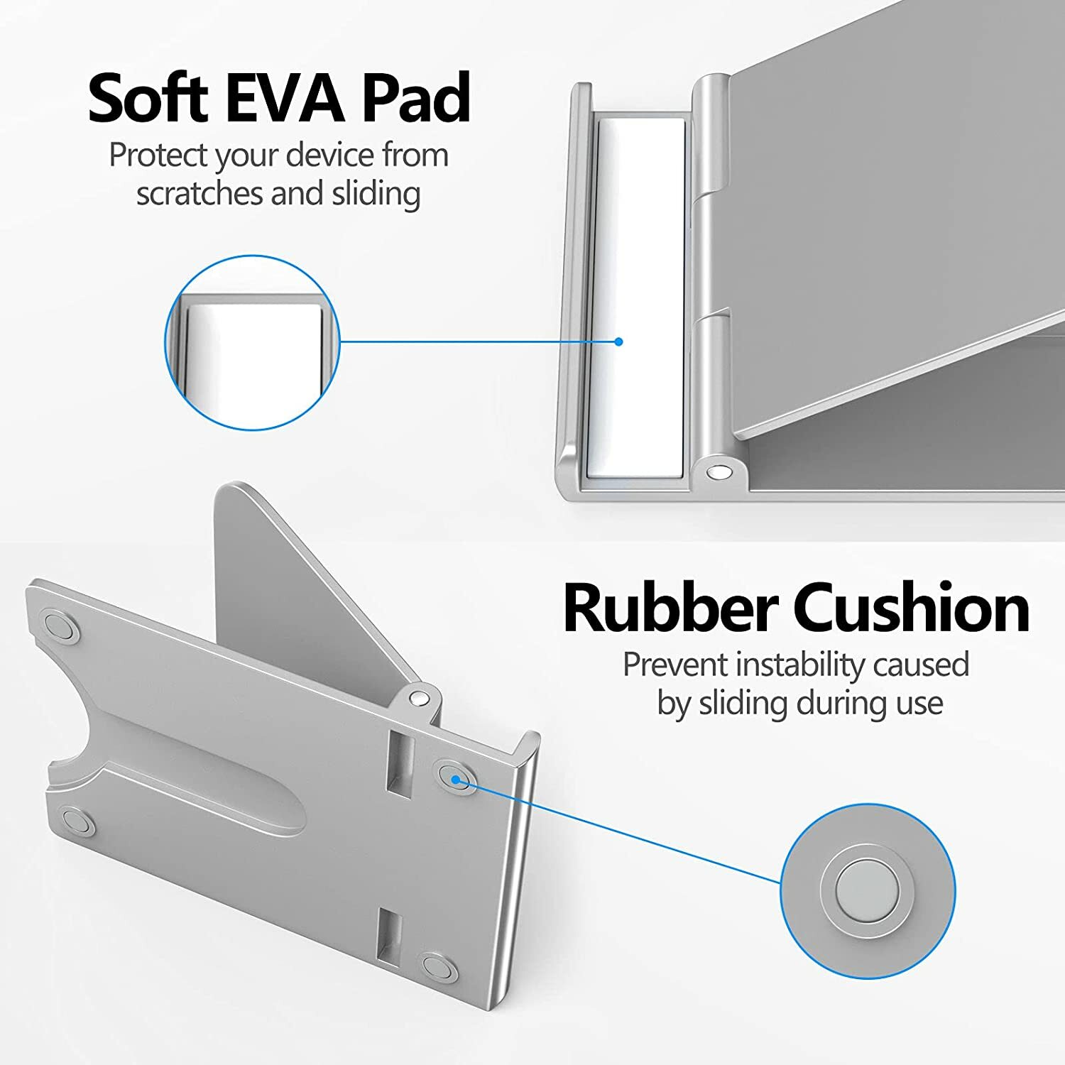 Foldable Phone Holder Tablet Stand Desktop for iPhone Android iPad Smartphone