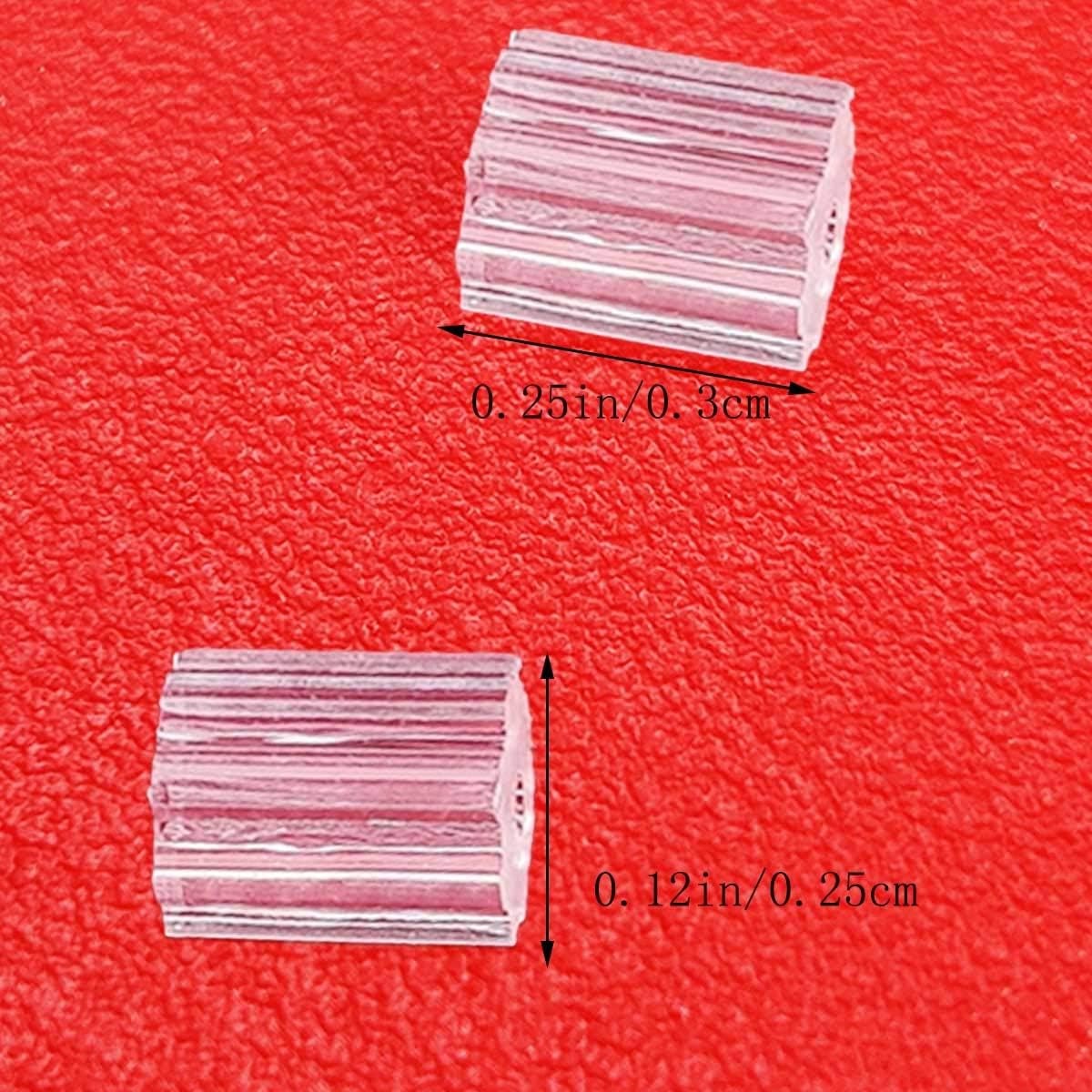 Earring Backs Silicone Soft Clear 1000 Safety New