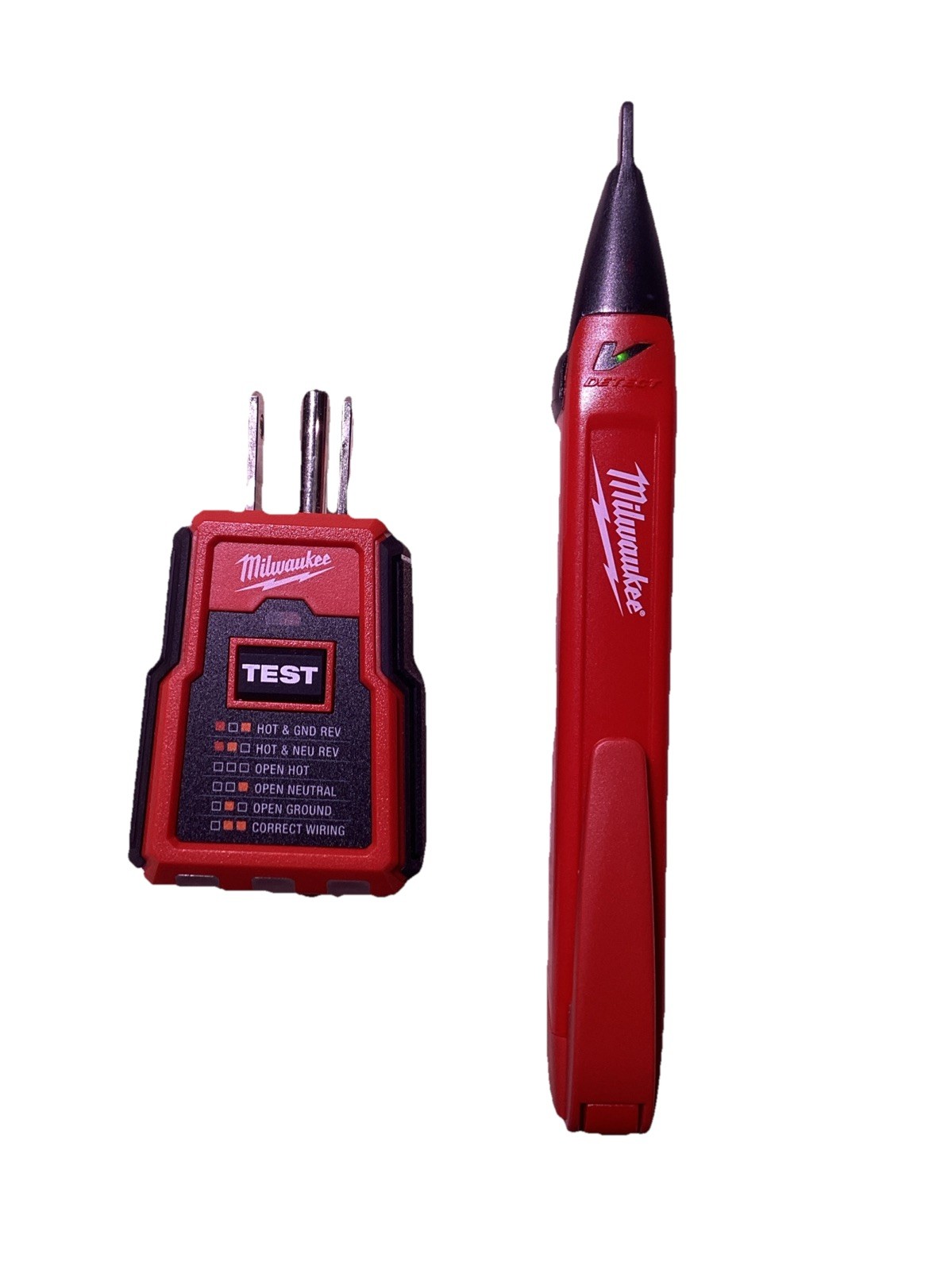 Milwaukee Electric - Non-Contact Voltage and GFCI Receptacle Premium TE (Tested)