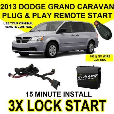Js Alarms Plug & Play Remote Start Add On For 2013 Dodge Grand Caravan CH4