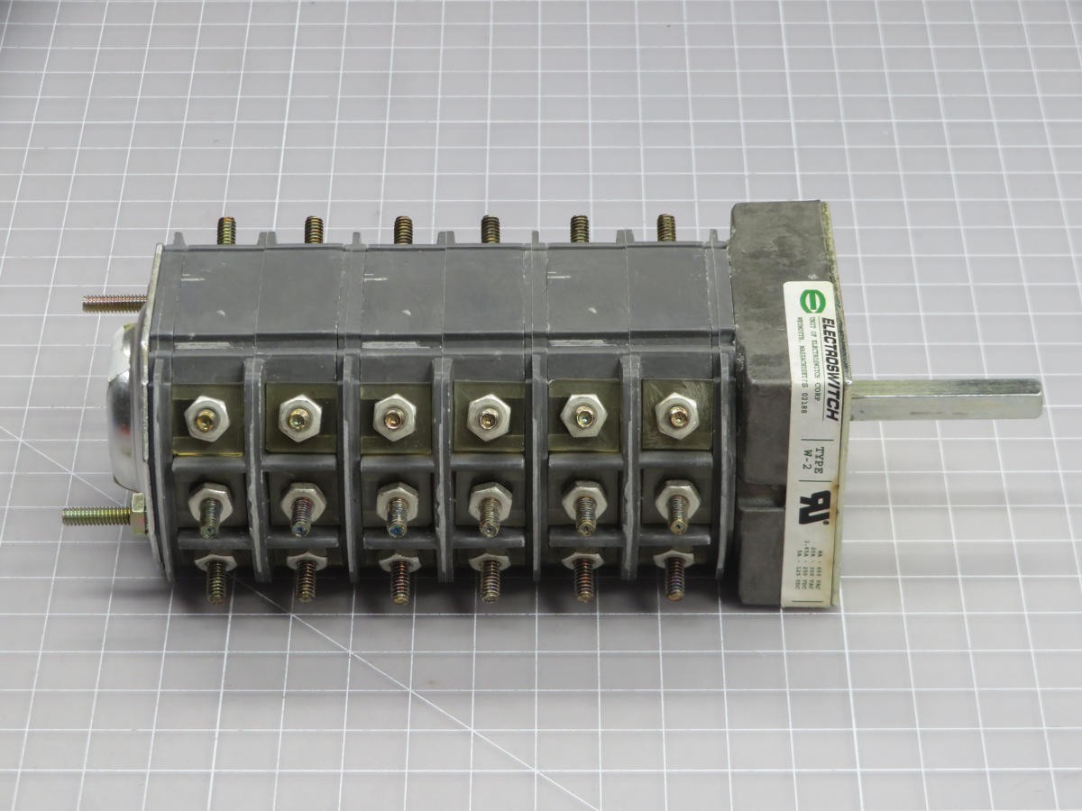 ELECTROSWITCH 505A626G01-1 WH TYPE W2 TRANSFER SWITCH T205301