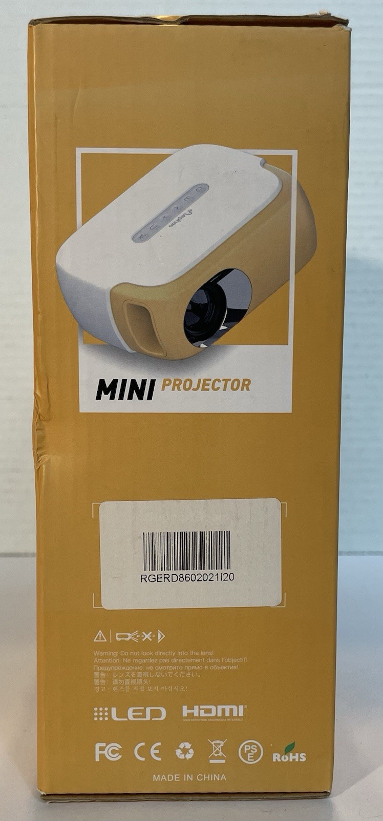ELEPHAS Mini Portable LCD Projector Model RD-860 For Phone /Home NEW