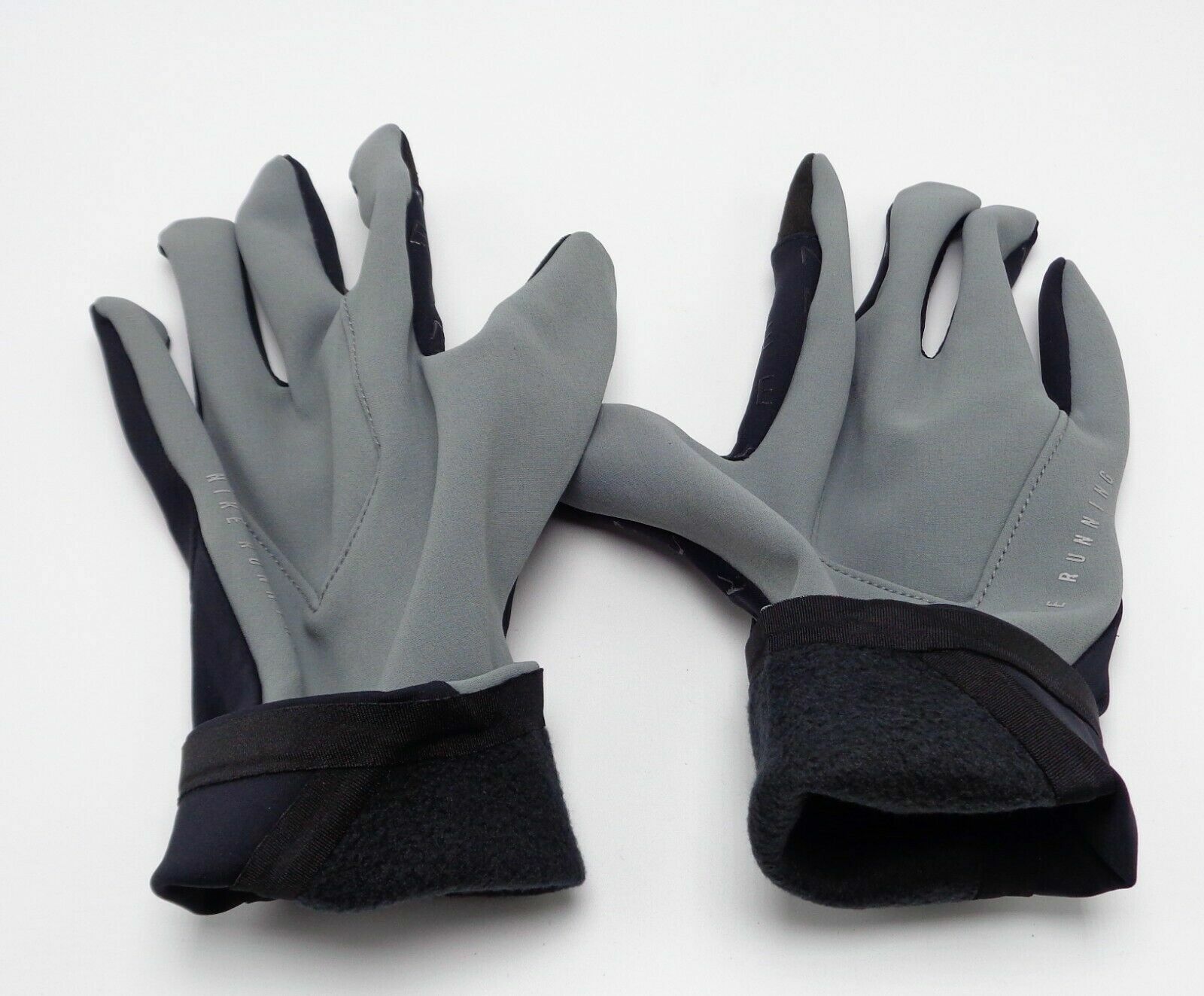 Nike Womens Shield Phenom Running Gloves Smoke Grey/Black/Silver Medium