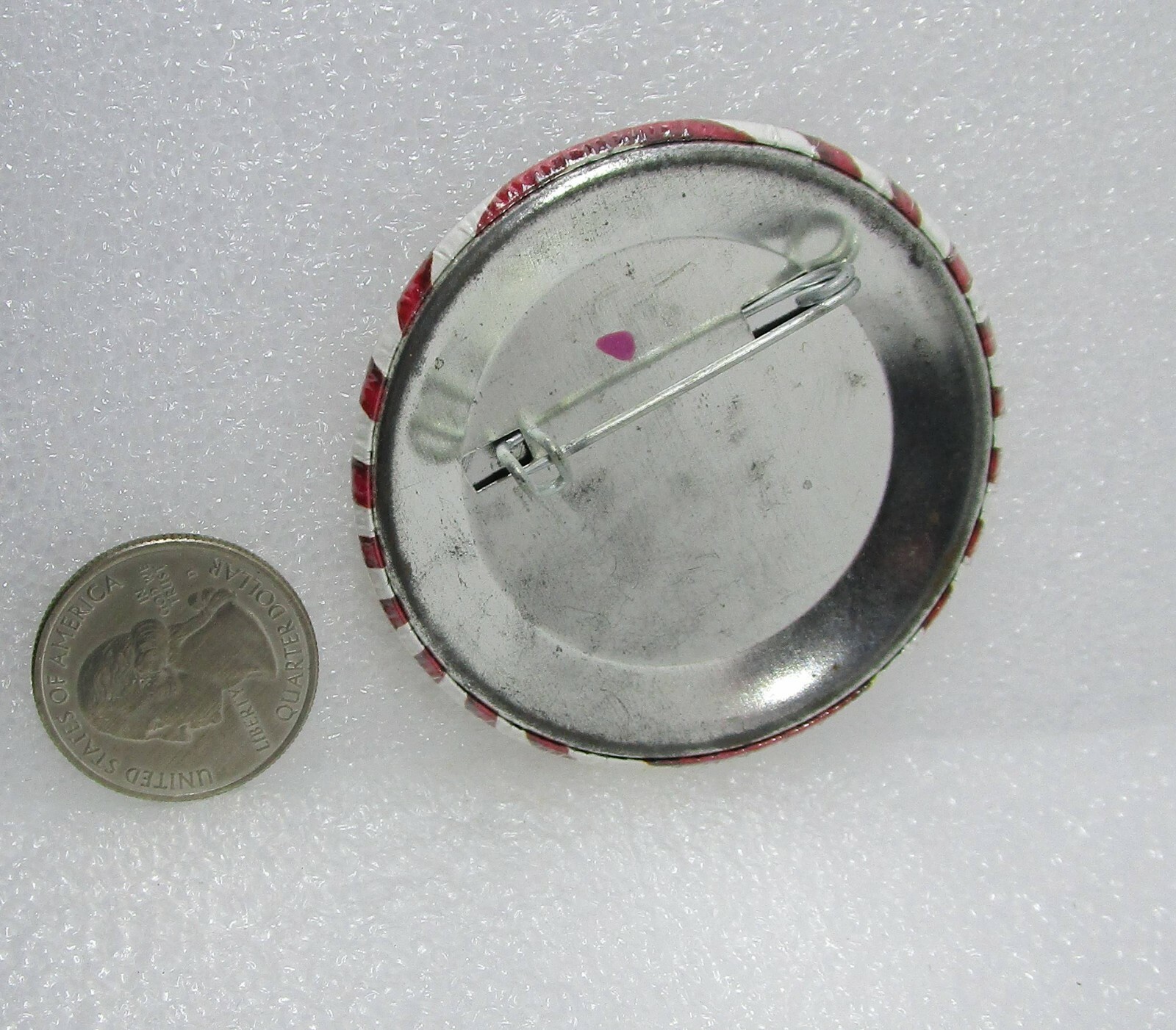 Feliz Navidad Button Pin