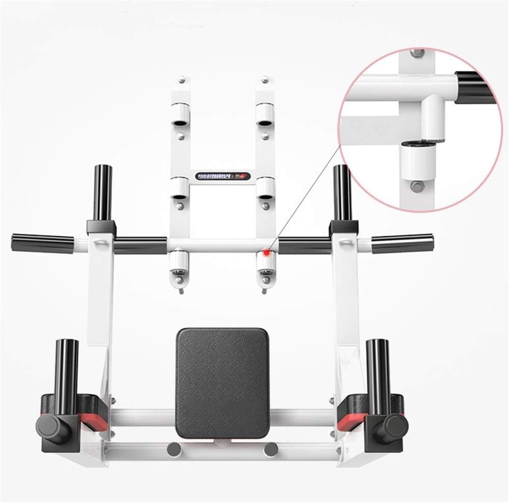 Pull Up Bar Wall Mount Dip Station 800 Lbs