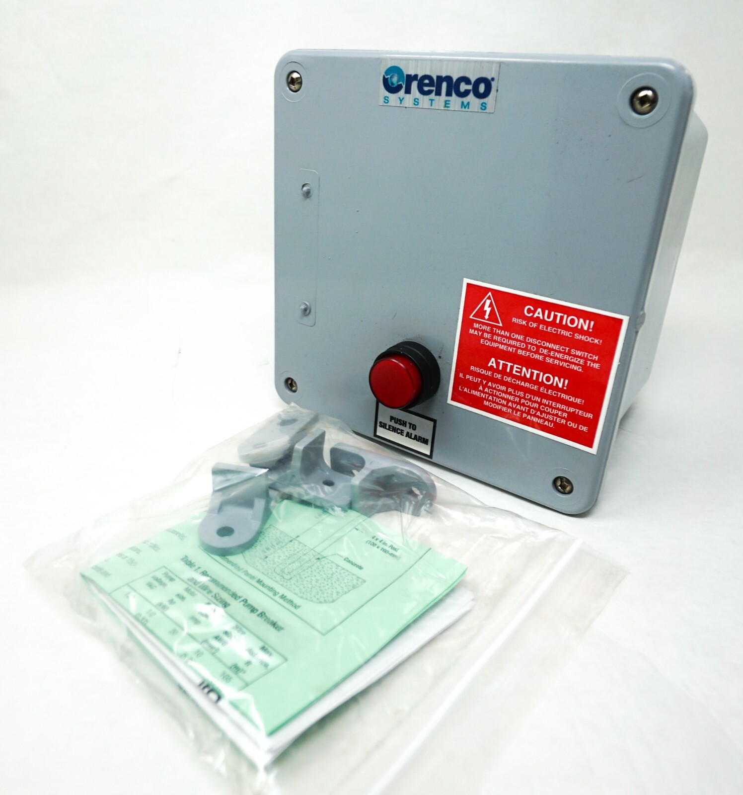 Orenco AMAHW Standalone, HD Liquid-Level Alarm Panel (115V) INDOOR / OUTDOOR NEW