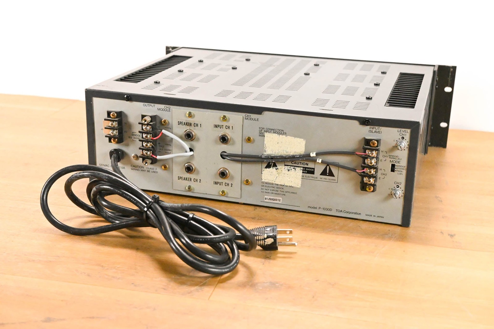TOA P-1030D 2-Channel Power Amplifier CG00PY8