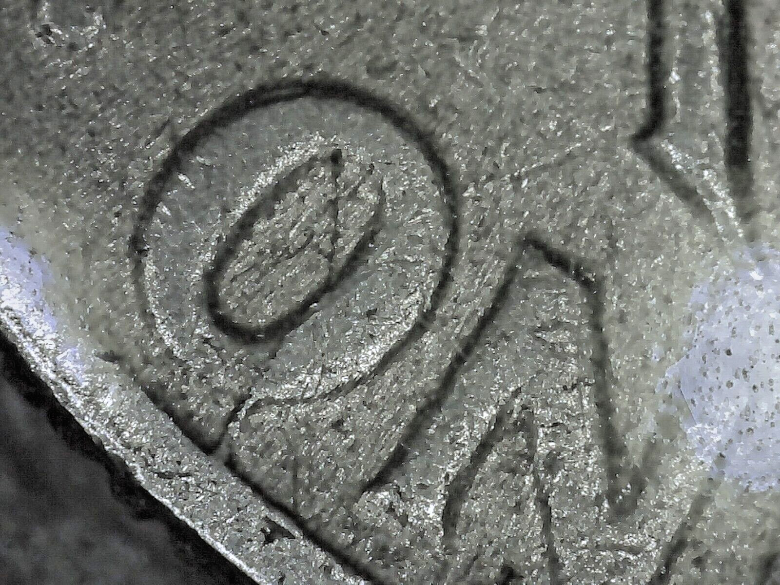 1964-D ROOSEVELT 90% SILVER, RIM THRU "O" DIE CRACK ERROR, MS(FT)++ CIRCULATED