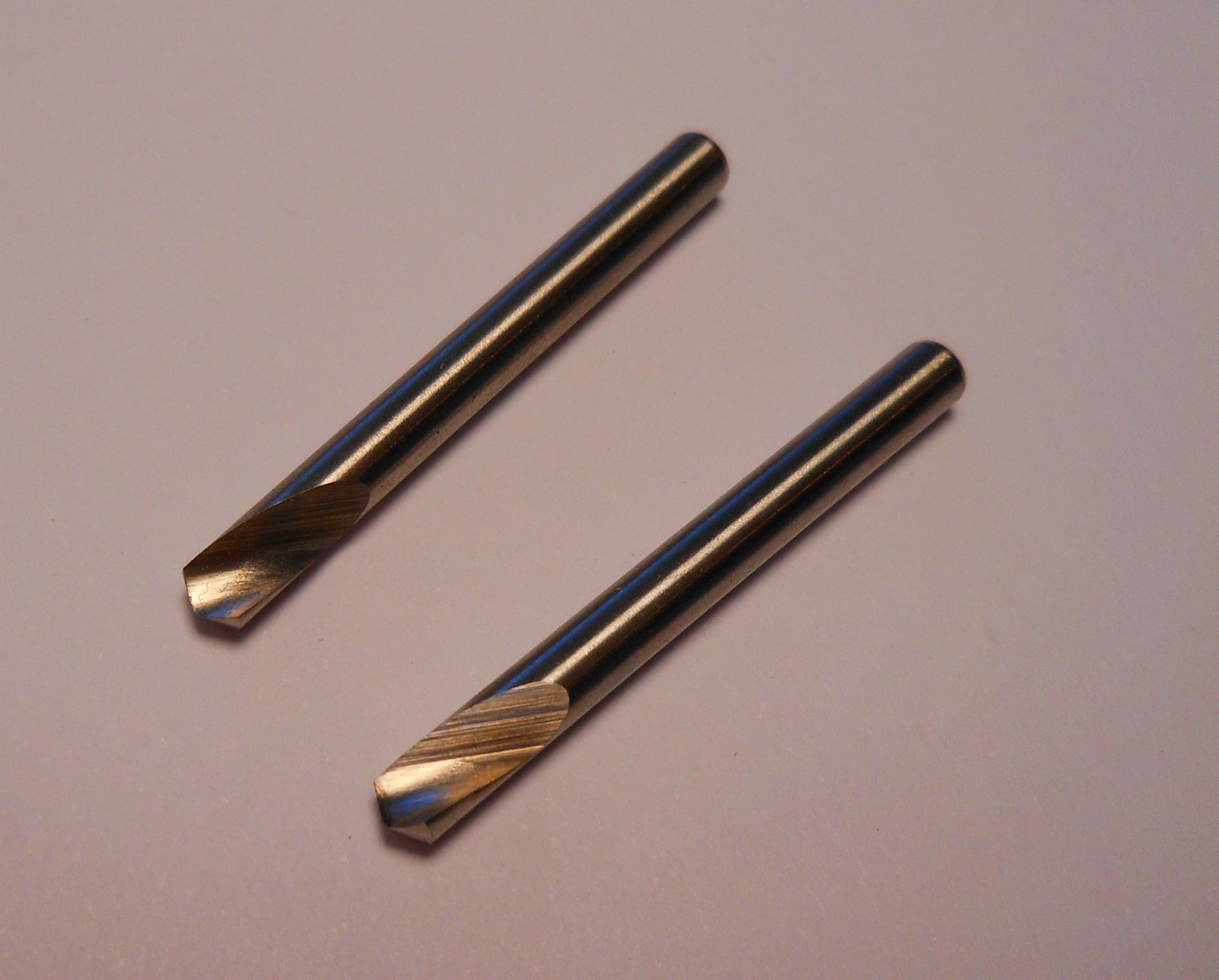 Single Flute Countersinks 1/8" 120° HSS 1/8" x 1-1/4" (2 Pcs)