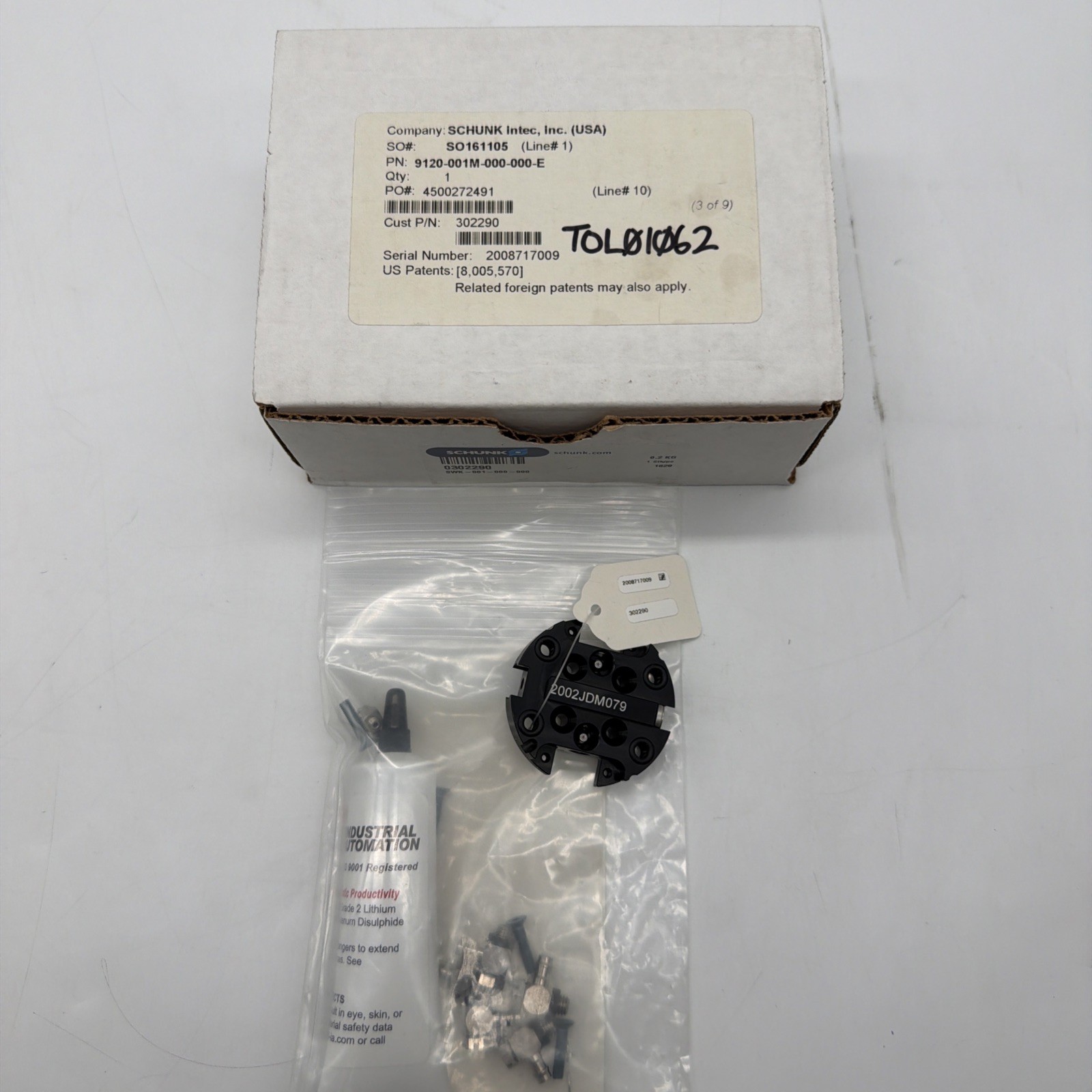 NEW ATI QC11 ROBOT TOOL CHANGER - 9120-011M-000-000