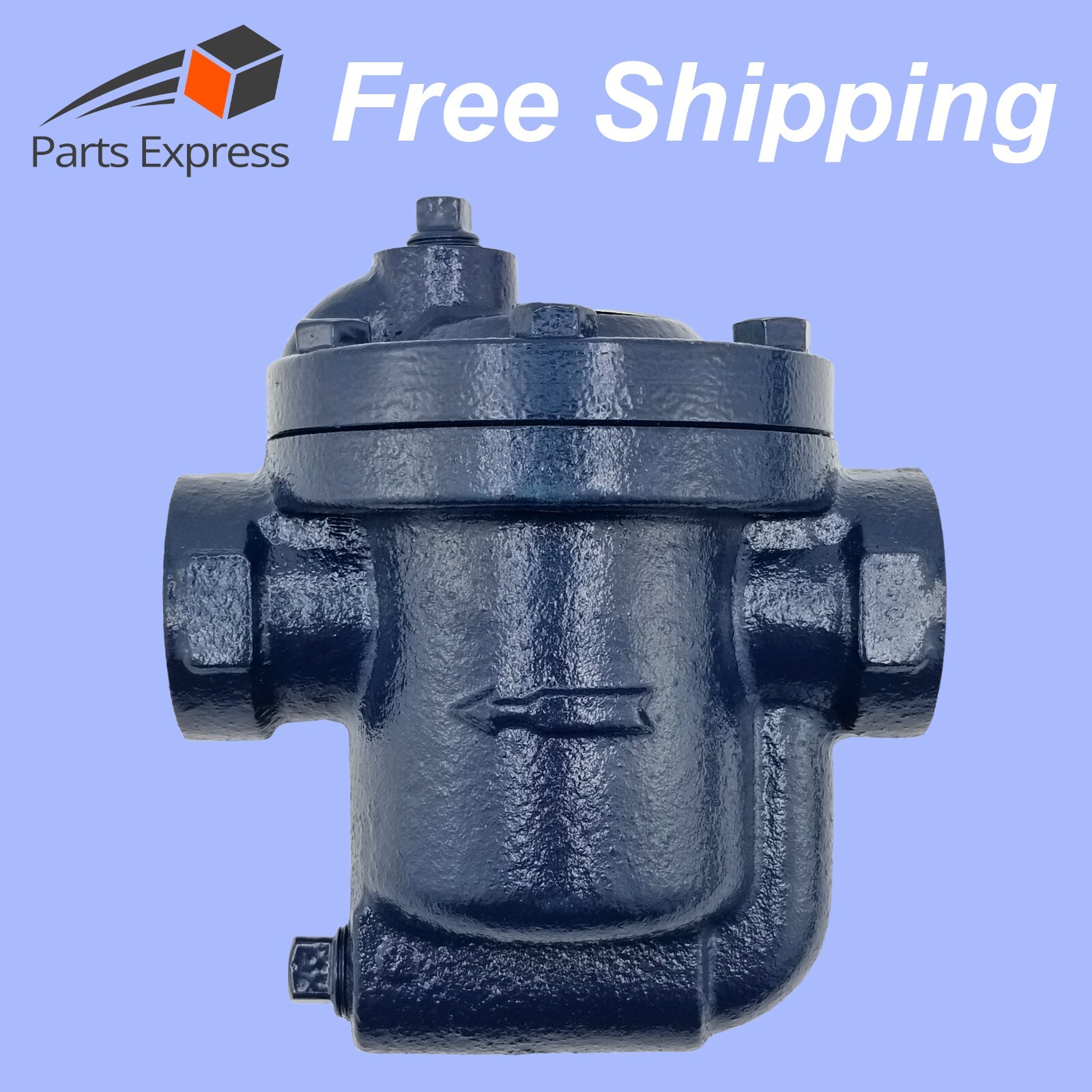 1/2" DAVID™ INVERTED BUCKET STEAM TRAP W/BUILT-IN STRAINER & DRAIN (Max 125 psi)